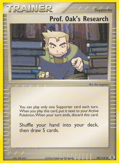 Prof. Oak's Research (98/112) [EX: FireRed & LeafGreen] | Tabernacle Games