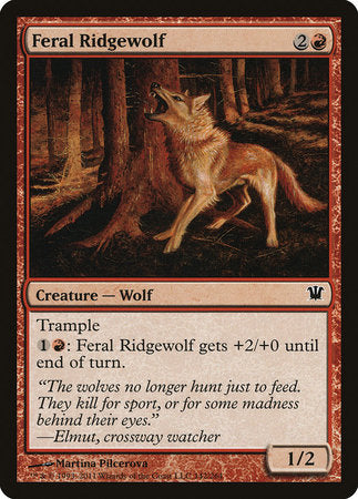 Feral Ridgewolf [Innistrad] | Tabernacle Games