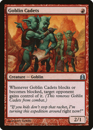 Goblin Cadets [Commander 2011] | Tabernacle Games