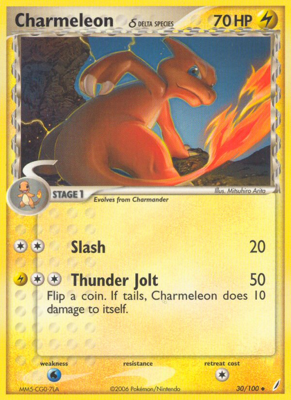 Charmeleon (30/100) (Delta Species) [EX: Crystal Guardians] | Tabernacle Games