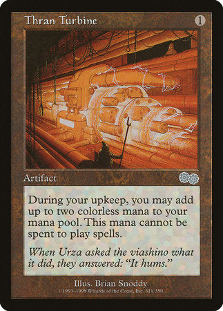 Thran Turbine [Urza's Saga] | Tabernacle Games