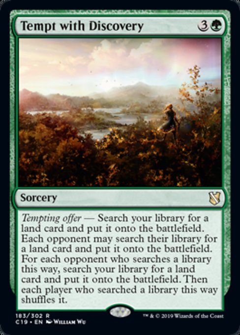 Tempt with Discovery [Commander 2019] | Tabernacle Games