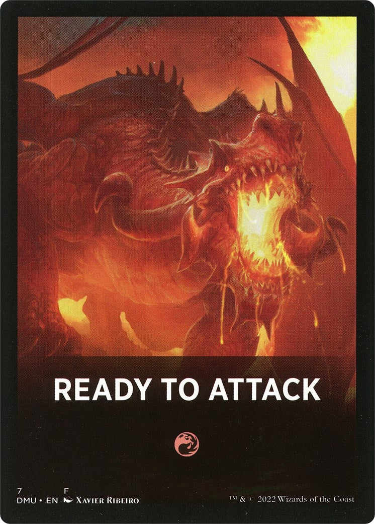 Ready to Attack Theme Card [Dominaria United Tokens] | Tabernacle Games