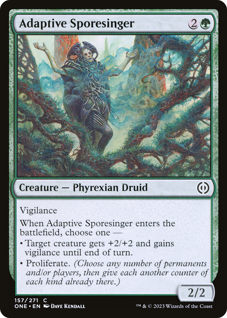 Adaptive Sporesinger [Phyrexia: All Will Be One] | Tabernacle Games