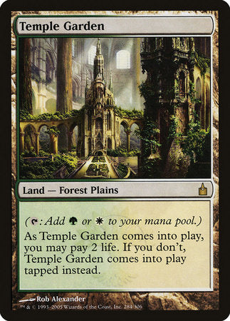 Temple Garden [Ravnica: City of Guilds] | Tabernacle Games