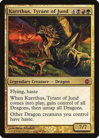 Karrthus, Tyrant of Jund [Alara Reborn] | Tabernacle Games