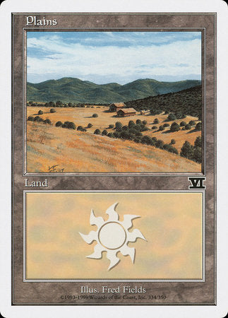 Plains (334) [Classic Sixth Edition] | Tabernacle Games