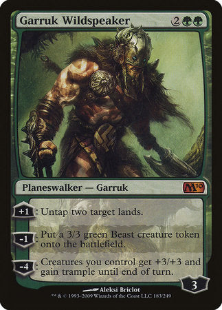 Garruk Wildspeaker [Magic 2010] | Tabernacle Games