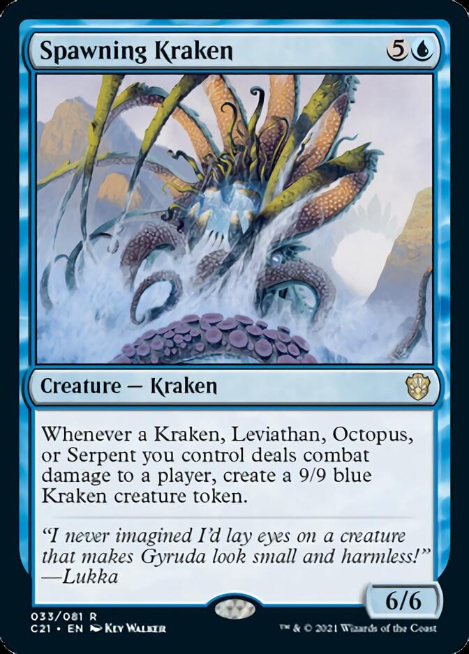 Spawning Kraken [Commander 2021] | Tabernacle Games