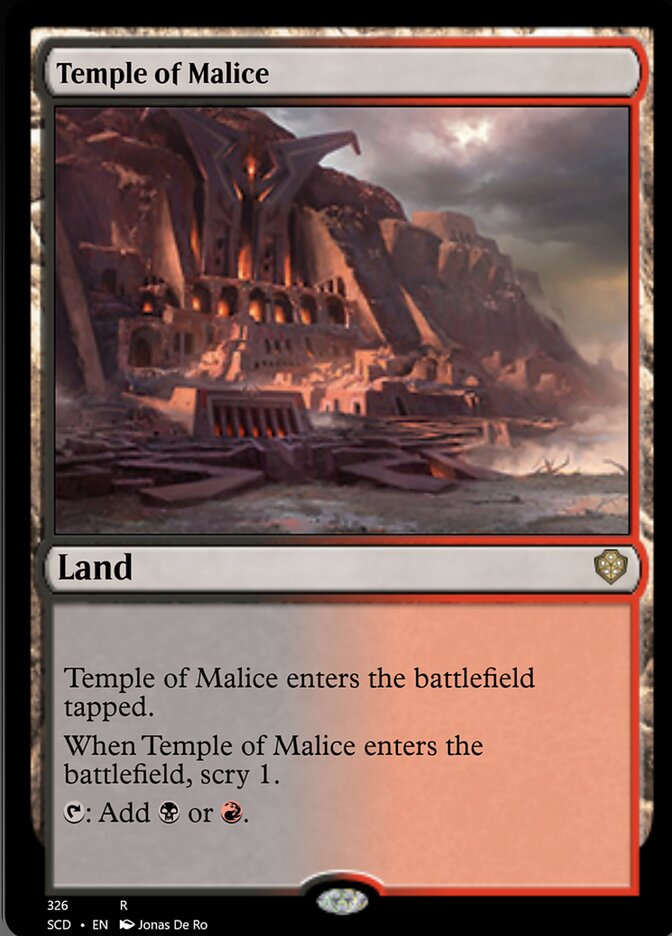 Temple of Malice [Starter Commander Decks] | Tabernacle Games