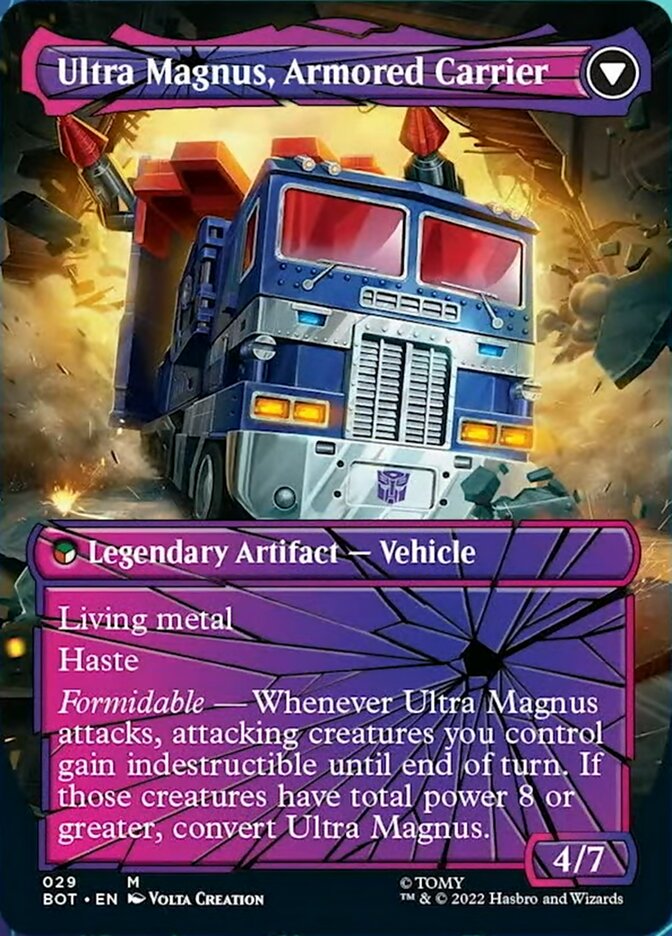 Ultra Magnus, Tactician // Ultra Magnus, Armored Carrier (Shattered Glass) [Universes Beyond: Transformers] | Tabernacle Games