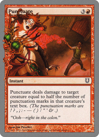 Punctuate [Unhinged] | Tabernacle Games