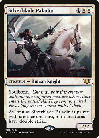 Silverblade Paladin [Commander 2014] | Tabernacle Games