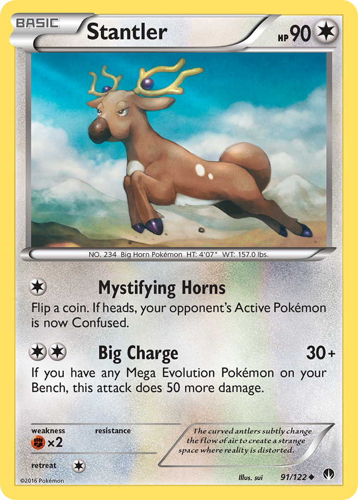 Stantler (91/122) [XY: BREAKpoint] | Tabernacle Games