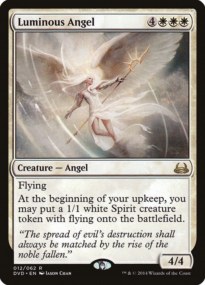 Luminous Angel (Divine vs. Demonic) [Duel Decks Anthology] | Tabernacle Games