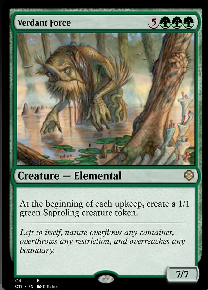 Verdant Force [Starter Commander Decks] | Tabernacle Games