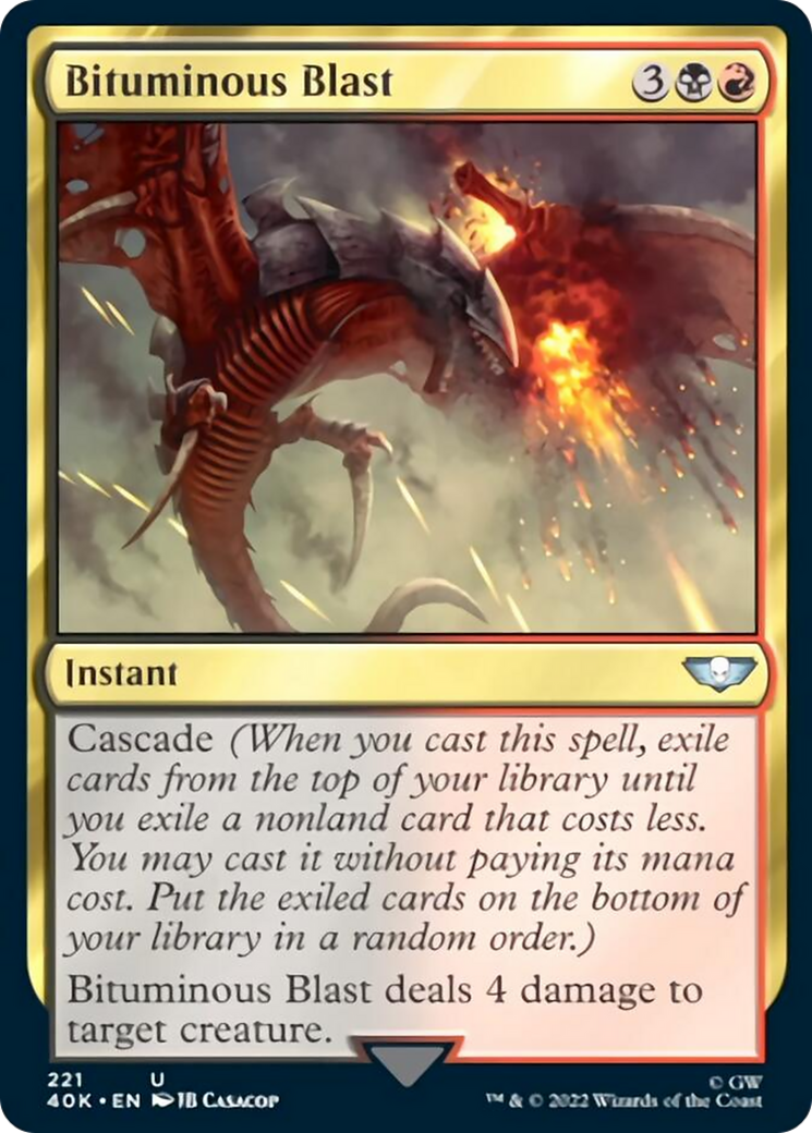 Bituminous Blast [Universes Beyond: Warhammer 40,000] | Tabernacle Games