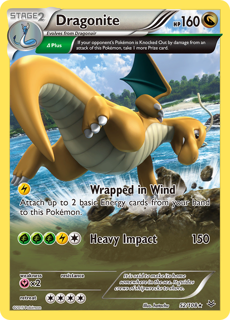 Dragonite (52/108) [XY: Roaring Skies] | Tabernacle Games