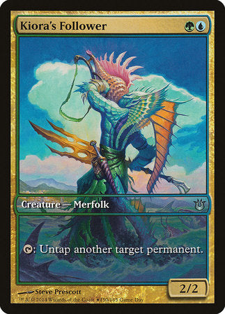 Kiora's Follower [Born of the Gods Promos] | Tabernacle Games