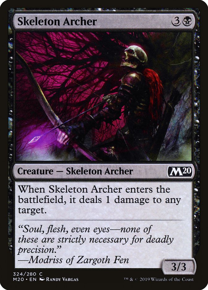 Skeleton Archer [Core Set 2020] | Tabernacle Games