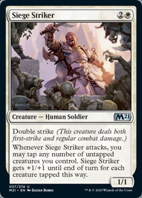 Siege Striker [Core Set 2021] | Tabernacle Games