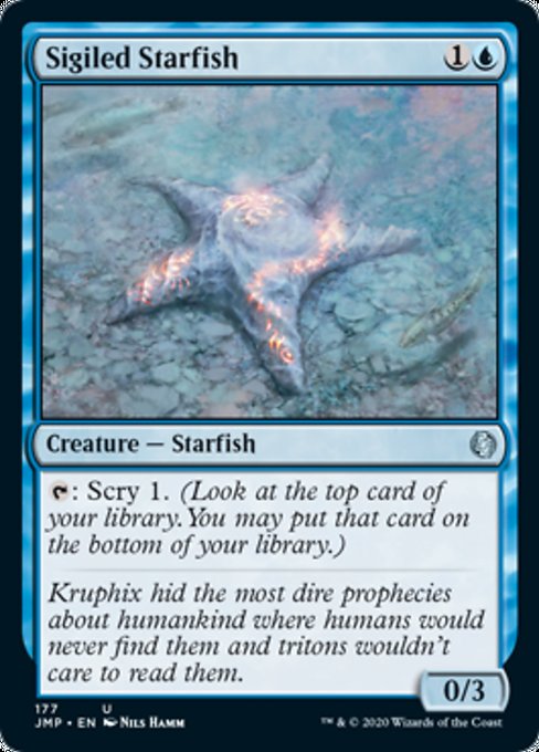 Sigiled Starfish [Jumpstart] | Tabernacle Games