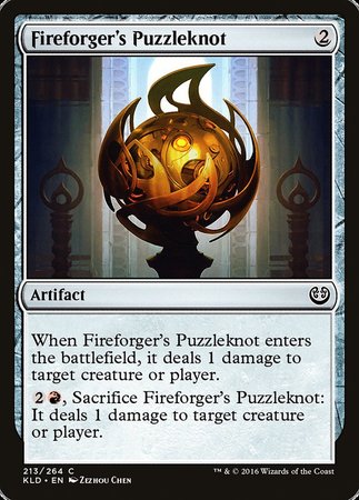 Fireforger's Puzzleknot [Kaladesh] | Tabernacle Games