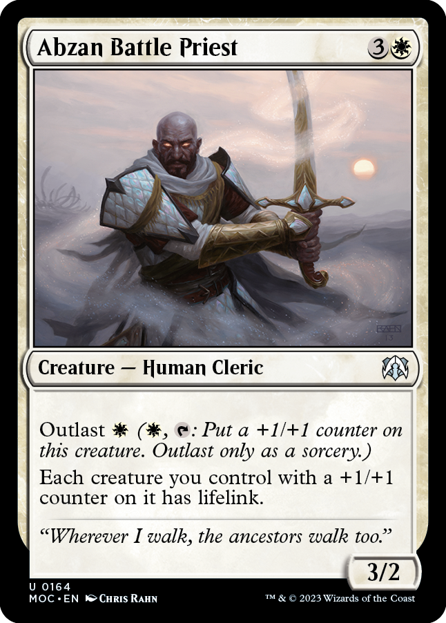 Abzan Battle Priest [March of the Machine Commander] | Tabernacle Games