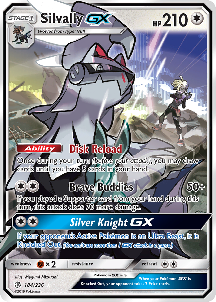 Silvally GX (184/236) [Sun & Moon: Cosmic Eclipse] | Tabernacle Games