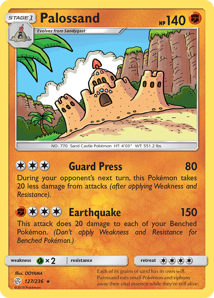 Palossand (127/236) [Sun & Moon: Cosmic Eclipse] | Tabernacle Games
