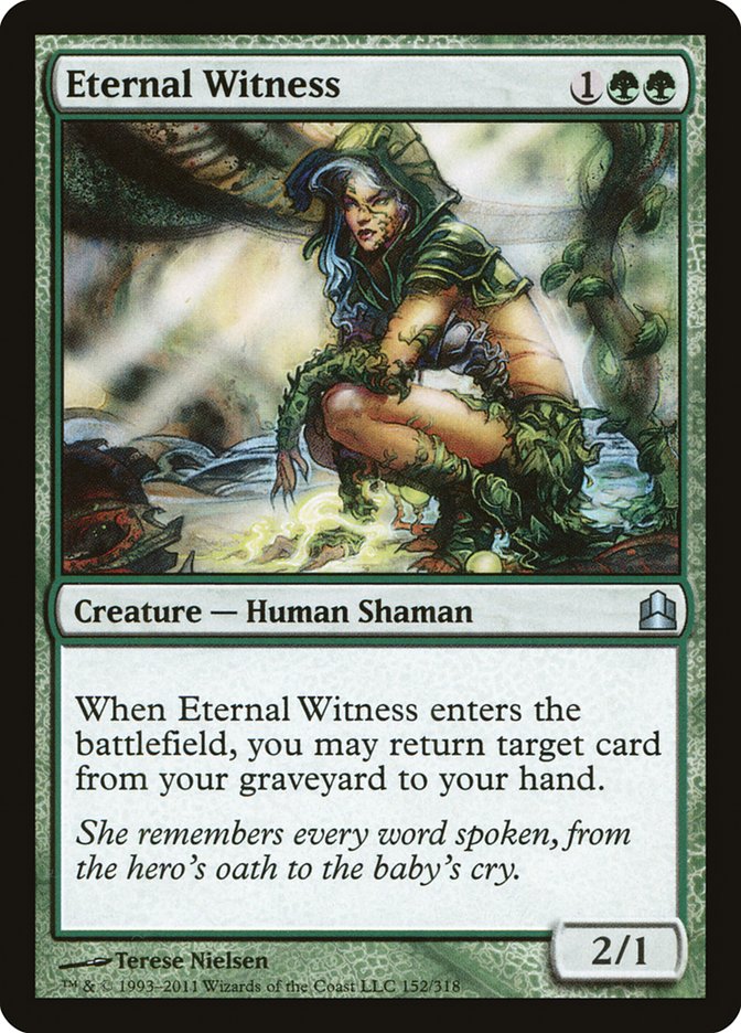 Eternal Witness [Commander 2011] | Tabernacle Games