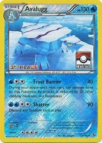 Avalugg (31/106) (League Promo 3rd Place) [XY: Flashfire] | Tabernacle Games
