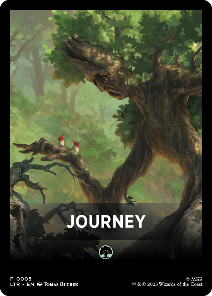 Journey Theme Card [The Lord of the Rings: Tales of Middle-Earth Tokens] | Tabernacle Games