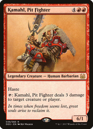 Kamahl, Pit Fighter [Duel Decks: Mind vs. Might] | Tabernacle Games