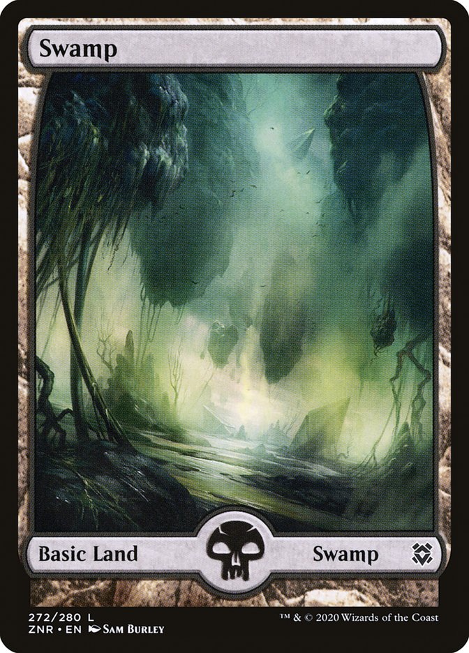 Swamp (272) [Zendikar Rising] | Tabernacle Games