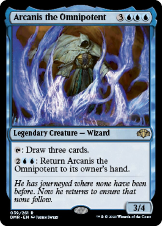 Arcanis the Omnipotent [Dominaria Remastered] | Tabernacle Games