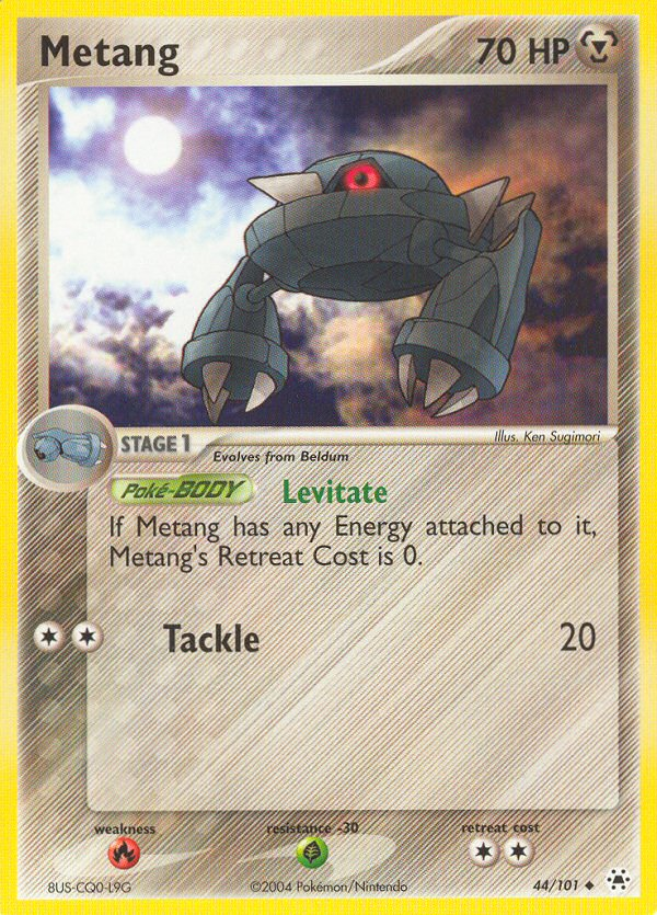 Metang (44/101) [EX: Hidden Legends] | Tabernacle Games