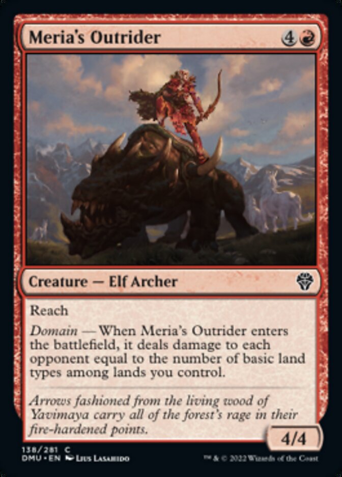 Meria's Outrider [Dominaria United] | Tabernacle Games