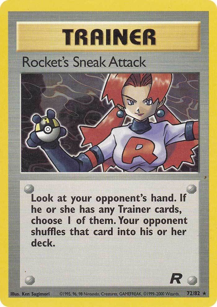 Rocket's Sneak Attack (72/82) [Team Rocket Unlimited] | Tabernacle Games