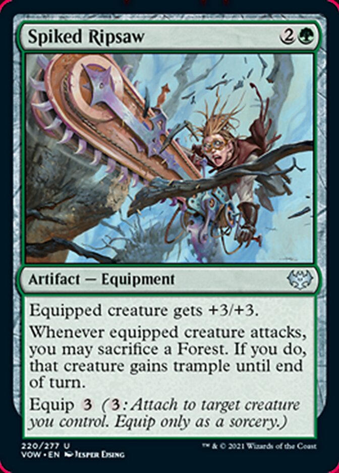 Spiked Ripsaw [Innistrad: Crimson Vow] | Tabernacle Games