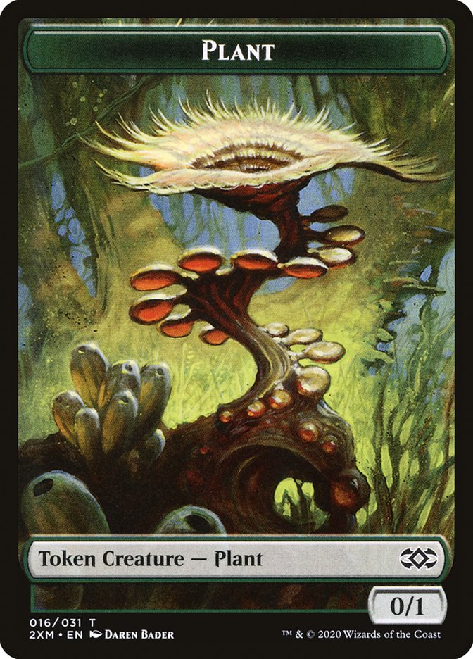 Plant Token [Double Masters] | Tabernacle Games