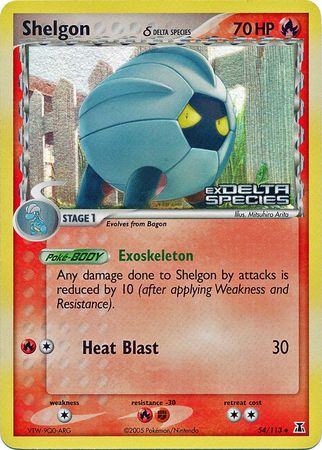 Shelgon (54/113) (Delta Species) (Stamped) [EX: Delta Species] | Tabernacle Games