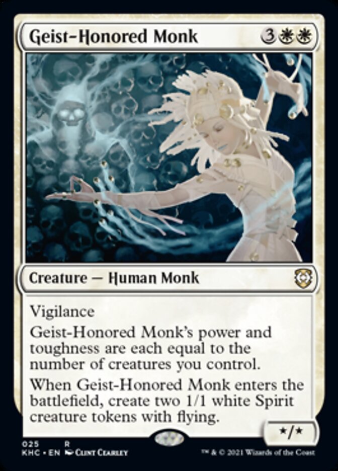 Geist-Honored Monk [Kaldheim Commander] | Tabernacle Games
