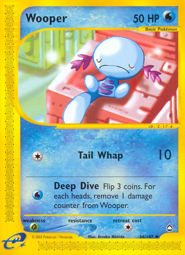 Wooper (66/147) [Aquapolis] | Tabernacle Games