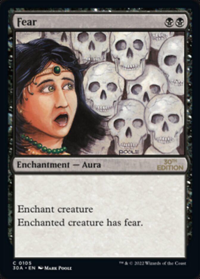Fear [30th Anniversary Edition] | Tabernacle Games