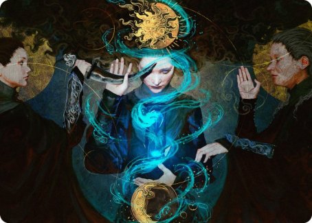 Witness the Future Art Card [Innistrad: Crimson Vow Art Series] | Tabernacle Games