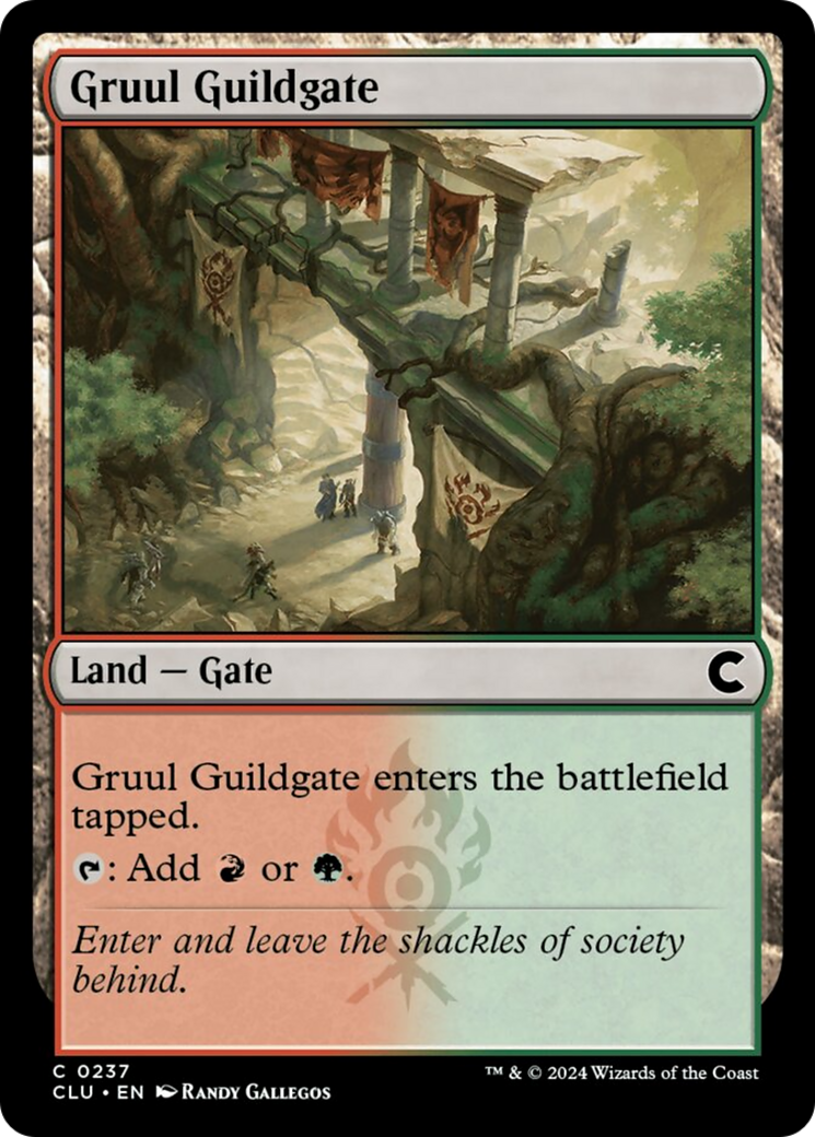 Gruul Guildgate [Ravnica: Clue Edition] | Tabernacle Games