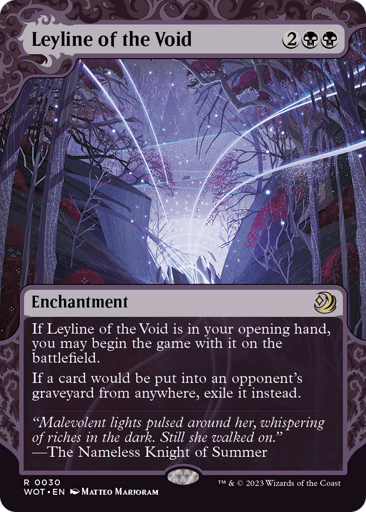 Leyline of the Void [Wilds of Eldraine: Enchanting Tales] | Tabernacle Games