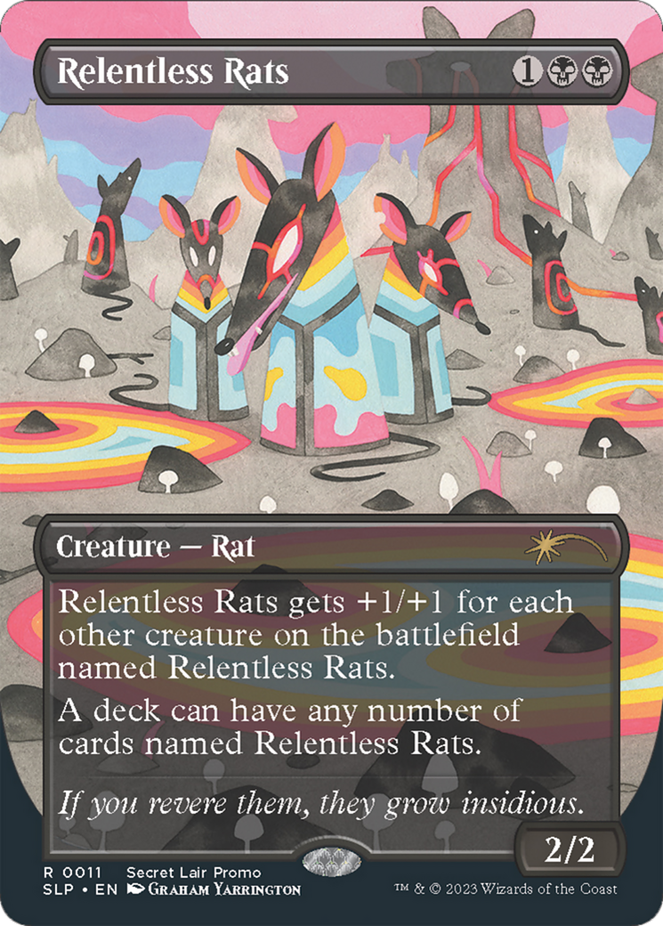 Relentless Rats (0011) [Secret Lair Showdown] | Tabernacle Games