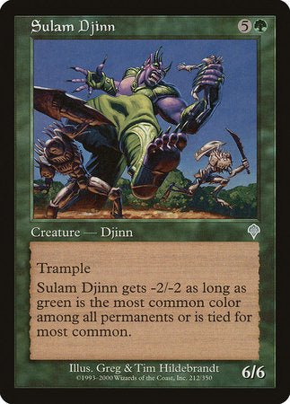 Sulam Djinn [Invasion] | Tabernacle Games